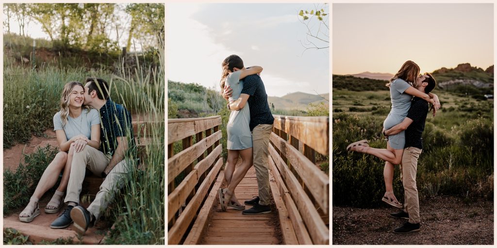 Devil's Backbone is one Engagement photo locations in northern Colorado