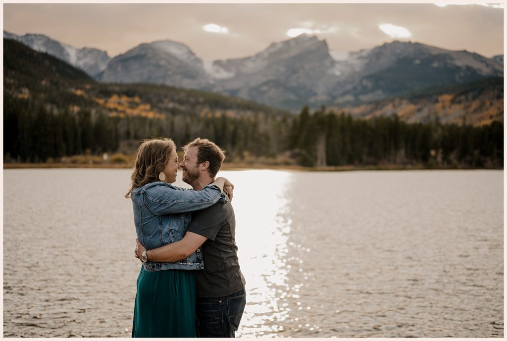 Rocky Mountain is one Engagement photo locations in northern Colorado