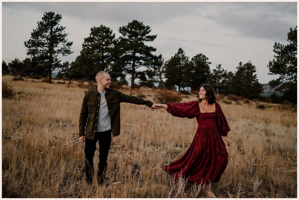 Engagement photo locations in northern Colorado