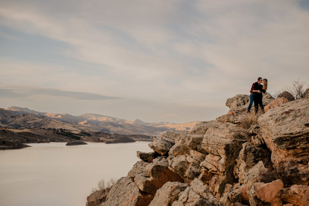 Horsetooth is one Engagement photo locations in northern Colorado