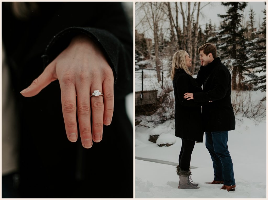 Colorado engagement in the mountains
