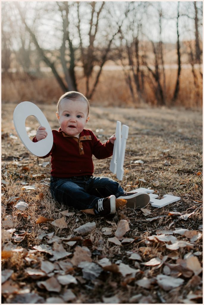Tips for family photos when toddler turns one